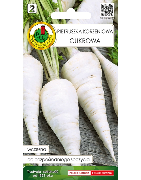 Zdjęcie: Pietruszka korzeniowa cukrowa 2 g PNOS