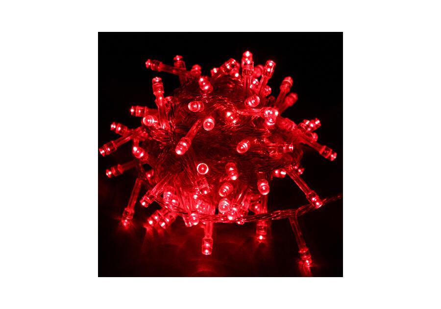 Zdjęcie: Lampki choinkowe LED 100 lampek czerwone 9 m VOLTENO