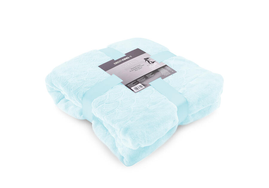 Zdjęcie: Koc Siren babyblue 140 cm DECOKING