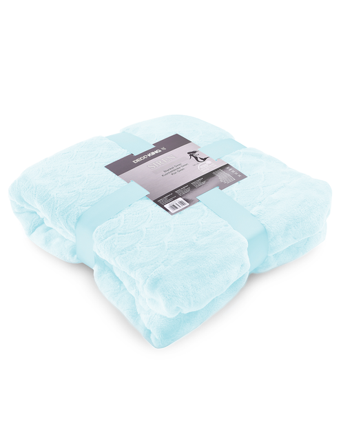 Zdjęcie: Koc Siren babyblue 140 cm DECOKING
