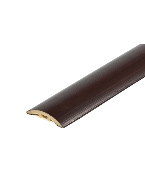 Zdjęcie: Kształtownik PVC wcisk wąski 30 mm 2w1 L= 0,90 m Orzech Ciemny okleina mat CEZAR