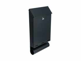 Skrzynka na listy A4 + tuba antracyt mat METRO