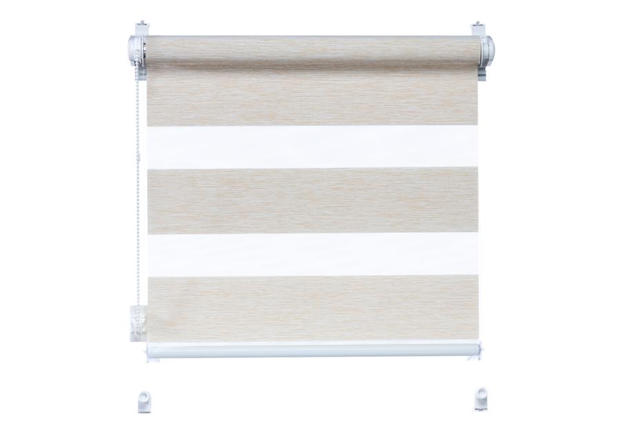 Zdjęcie: Roleta 35x140 cm Zebra III jasny beż DECODESIGN