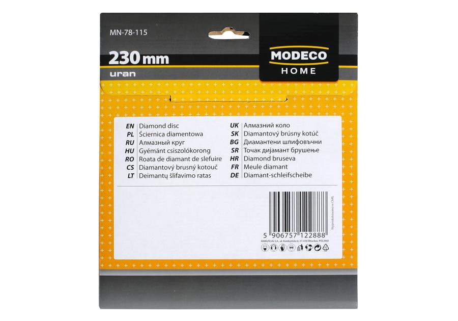 Zdjęcie: Ściernice diamentowe segmentowe Uran 230 mm RAWLPLUG