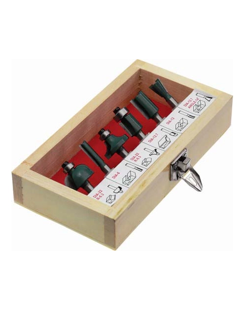 Zdjęcie: Frezy 6 eleementów do drewna s-27806 STALCO