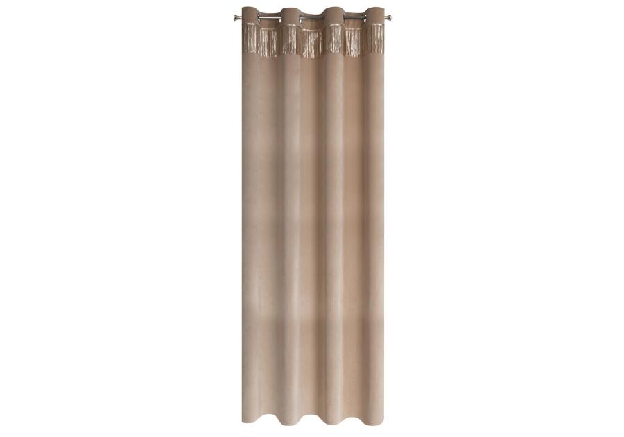 Zdjęcie: Zasłona gotowa Jasper 140x250 cm beżowy EUROFIRANY