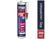 Zdjęcie: Klej montażowy biały FIX2 Elastic 290 ml TYTAN PROFESSIONAL