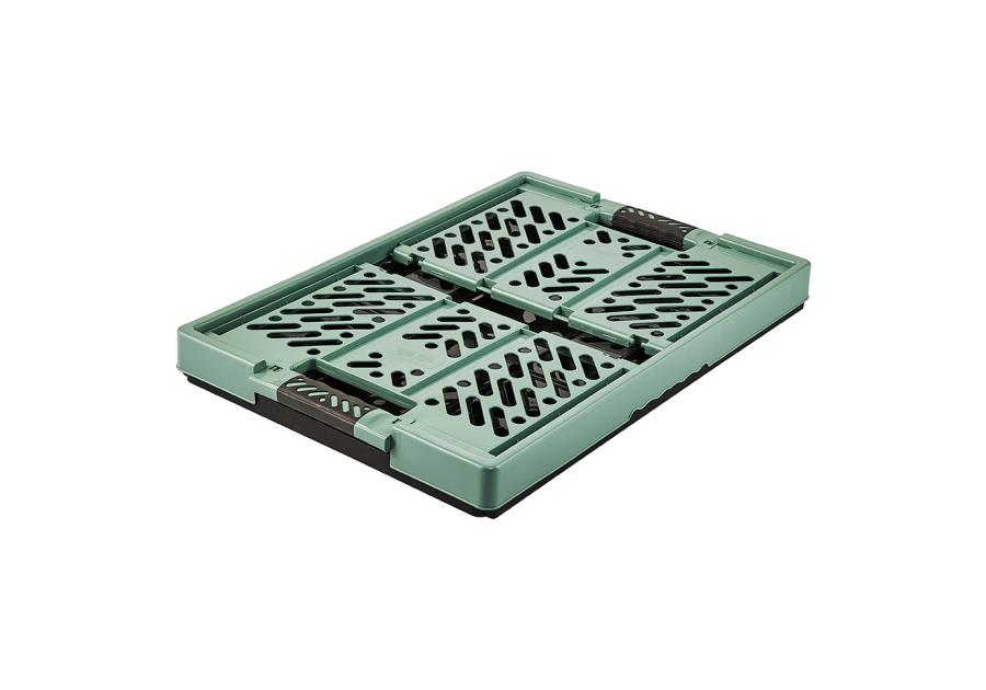 Zdjęcie: Kosz składany Ben z miękkimi uchwytami 45 L nordic green KEEEPER