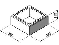 Zdjęcie: Bloczek ogrodzenia Gorc Atol GAS38 piryt JONIEC
