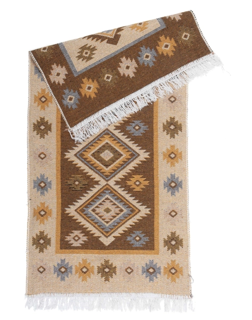 Zdjęcie: Dywan Kilim 60x120 cm miód romby MULTI-DECOR