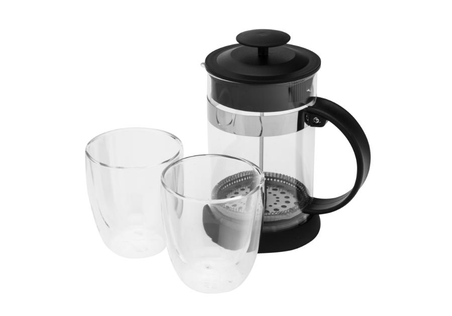 Zdjęcie: Zestaw Andrea zaparzacz 800 ml + 2 szklanki termiczne 300 ml ALTOM DESIGN