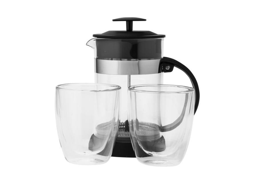 Zdjęcie: Zestaw Andrea zaparzacz 800 ml + 2 szklanki termiczne 300 ml ALTOM DESIGN