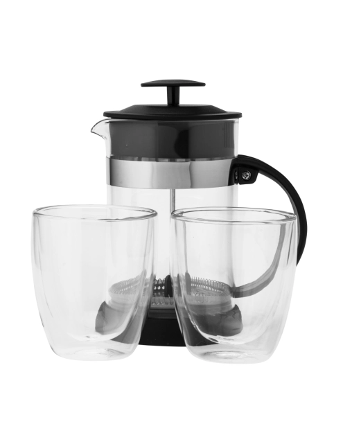 Zdjęcie: Zestaw Andrea zaparzacz 800 ml + 2 szklanki termiczne 300 ml ALTOM DESIGN