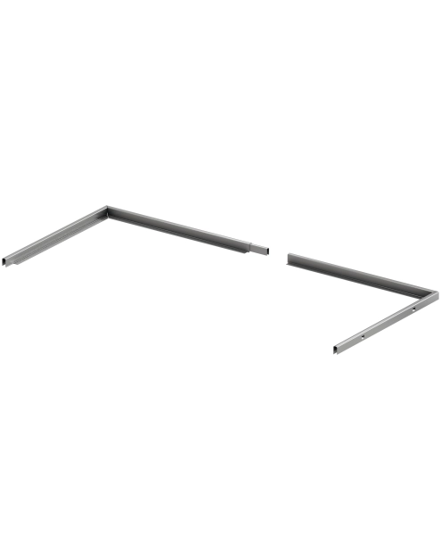 Zdjęcie: Krawędź ze stali nierdzewnej do doświetlacza  80 x 40 cm Markant ACO