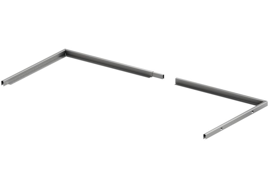 Zdjęcie: Krawędź ze stali nierdzewnej do doświetlacza  80 x 40 cm Markant ACO