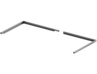 Zdjęcie: Krawędź ze stali nierdzewnej do doświetlacza  80 x 40 cm Markant ACO