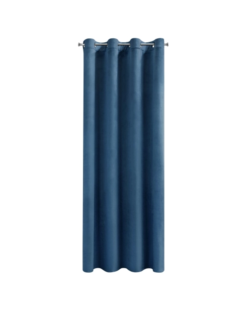 Zdjęcie: Zasłona gotowa Melanie 215x250 cm granatowy EUROFIRANY
