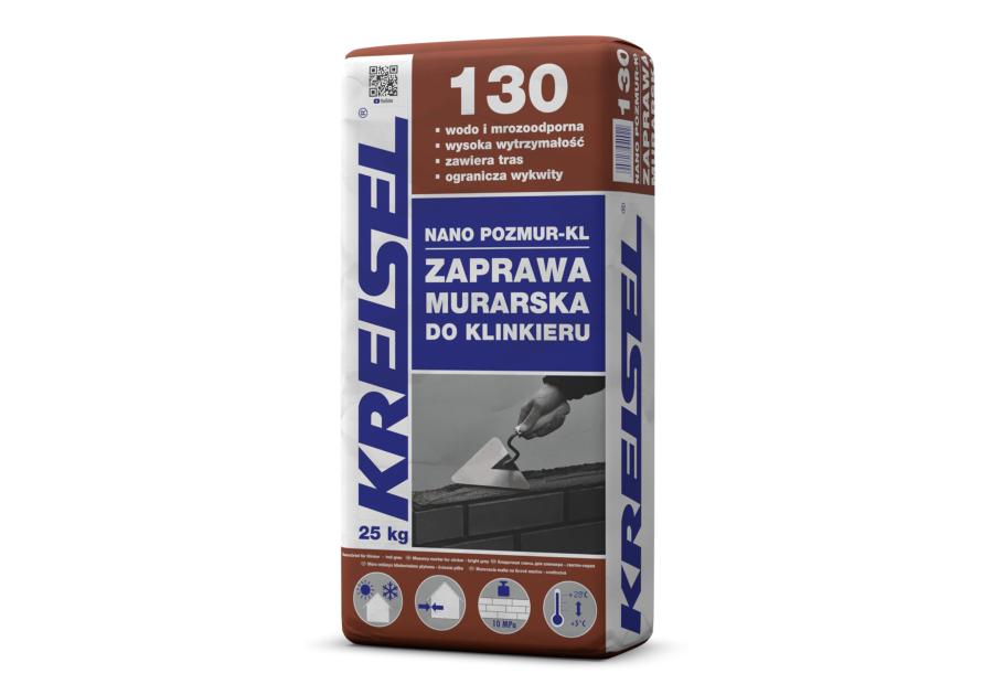 Zdjęcie: Zaprawa Pozmur-KL Nano 130 szara 25 kg KREISEL
