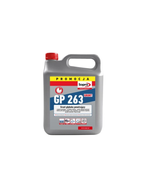 Zdjęcie: Grunt szybkoschnący głęboko penetrujący S-Grunt Pro GP 263 10 kg SOPRO