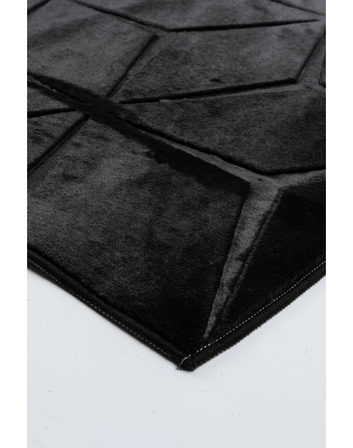 Zdjęcie: Dywan Alaska 80x150 cm geometria czarny MULTI-DECOR