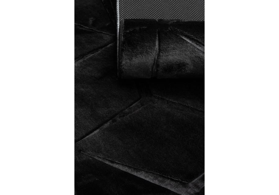 Zdjęcie: Dywan Alaska 80x150 cm geometria czarny MULTI-DECOR