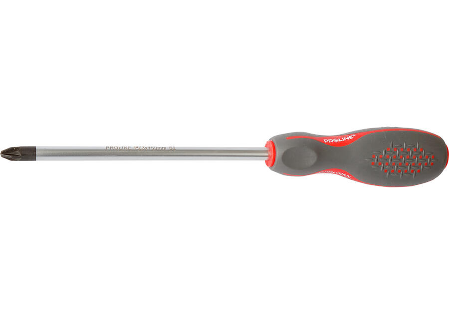Zdjęcie: Wkrętak Pozdriv PZ3x150 mm, S2, soft touch PROLINE