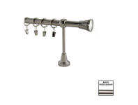 Zdjęcie: Karnisz pojedynczy Valentina fi 19 mm - 400 cm cono nikiel KARWEL