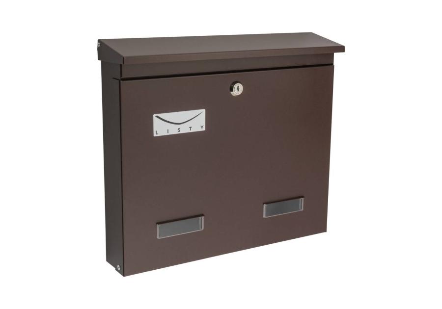 Zdjęcie: Skrzynka na listy SDG2 brąz marrone METRO