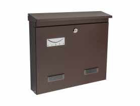 Skrzynka na listy SDG2 brąz marrone METRO