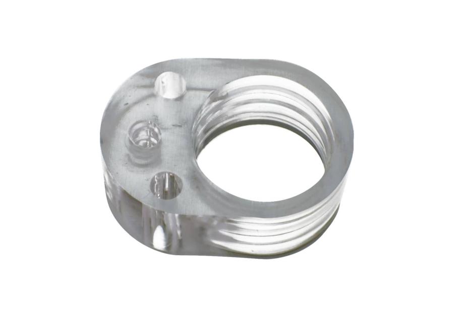 Zdjęcie: Odbojnik gumowy bezbarwny na klamkę METRO