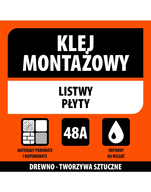 Zdjęcie: Klej montażowy 48A 280 ml SOUDAL