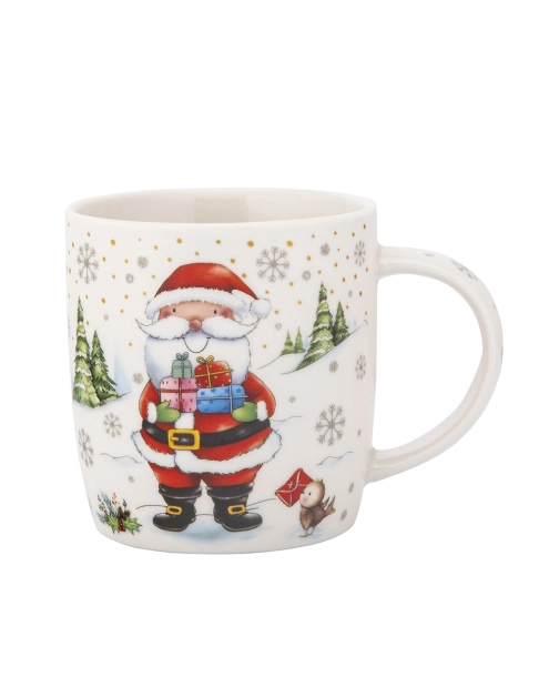 Zdjęcie: Kubek Mikołaj 400 ml z okularami świątecznymi ALTOM DESIGN