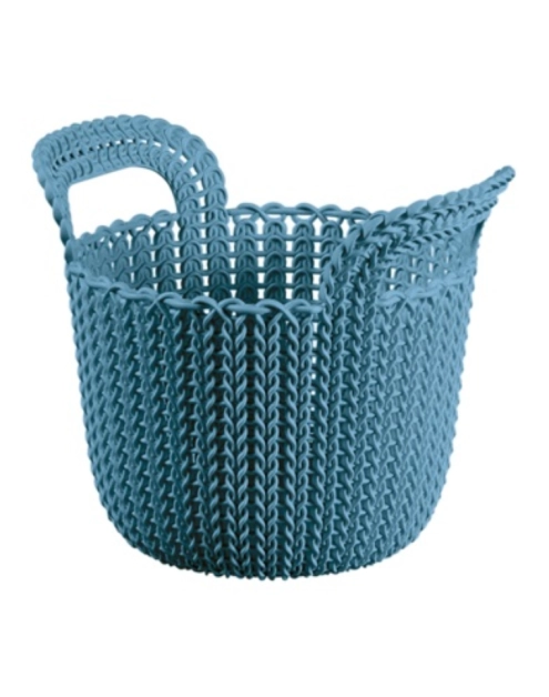 Zdjęcie: Koszyk Knit XS okragły niebieski CURVER