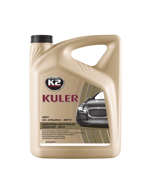 Zdjęcie: Płyn do chłodnic 5 L bezbarwny Kuler K2