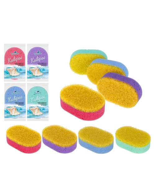 Zdjęcie: Gąbka kąpielowa antycellulitowa Kalipso 00597 RAVI