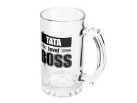 Zdjęcie: Kufel z dekoracją tata boss 500 ml ALTOM DESIGN