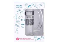 Zdjęcie: Kufel z dekoracją tata boss 500 ml ALTOM DESIGN