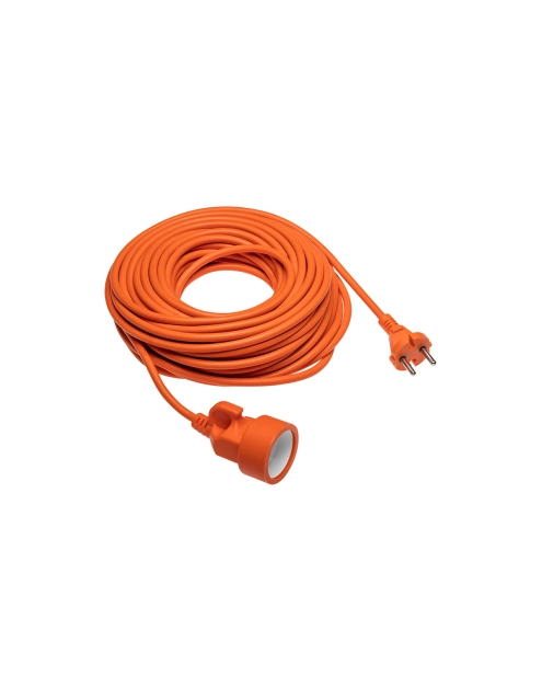 Zdjęcie: Przedłużacz ogrodowy 2x1,0 mm2 UNI, 10 m GTV