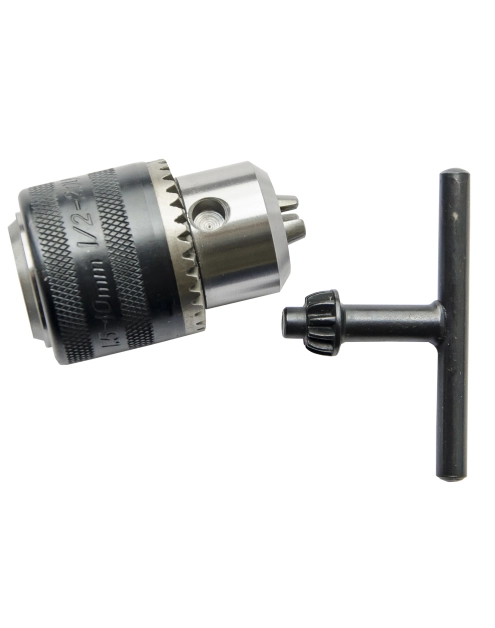 Zdjęcie: Uchwyt wiertarski 13mm 3/8 z kluczykiem - blister - HOME TOOLS