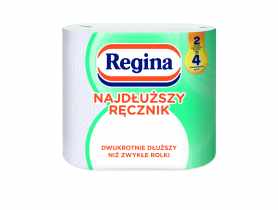 Ręcznik papierowy Najdłuższy Ręcznik biały 1 rolka REGINA