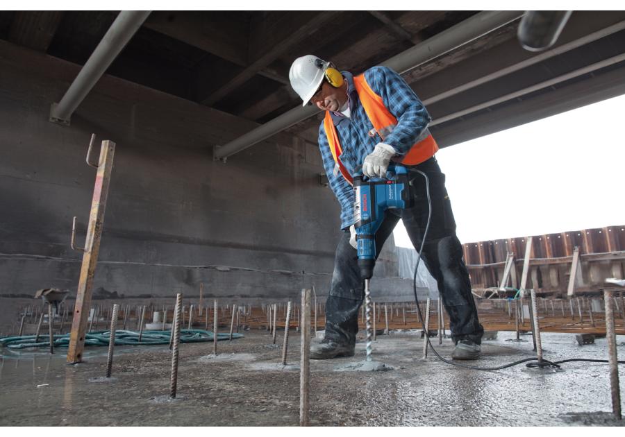 Zdjęcie: Młot udarowo-obrotowy z uchwytem SDS max PRO HEAVY DUTY GBH 8-45 DV BOSCH