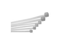 Zdjęcie: Opaska zaciskowa Cable Tie 2,5*100 kolor biały HOROZ