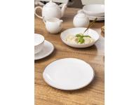 Zdjęcie: Talerz deserowy 20 cm Bella Złota Linia kremowyowy ALTOMDESIGN