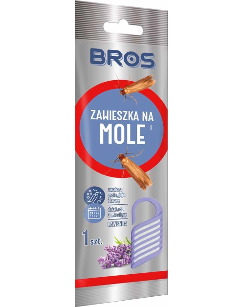 Zdjęcie: Zawieszka na mole lawendowa BROS