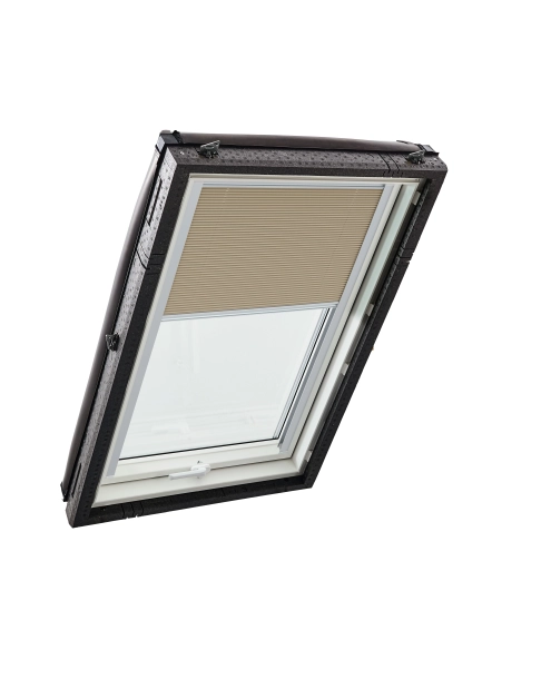 Zdjęcie: Roleta plisowana do okien Designo R4/R7, 074/118, manualna ROTO