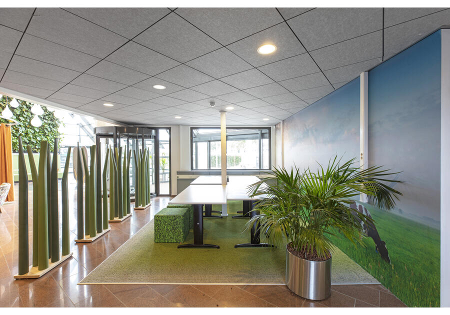 Zdjęcie: Płyta sufitowa Color-all Charcoal X 600x600x22 mm akustyczny sufit podwieszany ROCKFON