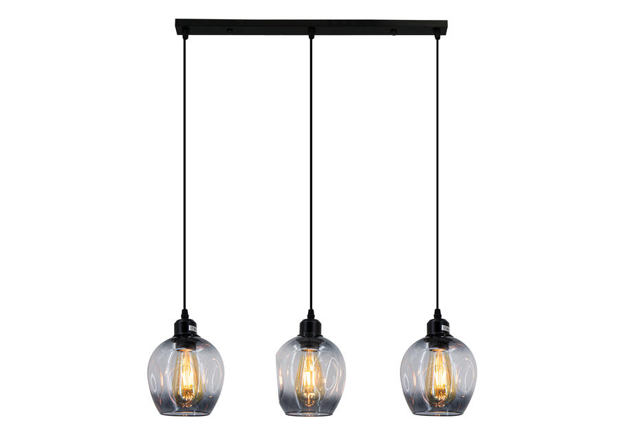 Zdjęcie: Lampa wisząca Atena 8182/3 BL ELEM