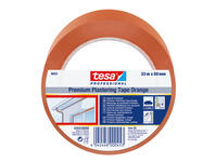 Zdjęcie: Taśma tynkarska Professional Premium do delikatnych powierzchni, 33 m-50 mm, pomarańczowa TESA