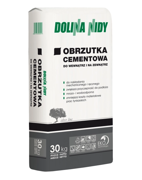 Zdjęcie: Obrzutka cementowa 30 kg DOLINA NIDY