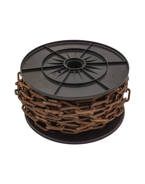 Zdjęcie: Łańcuch dekoracyjny kwadratowa brąz 4 mm, 20 m METRO